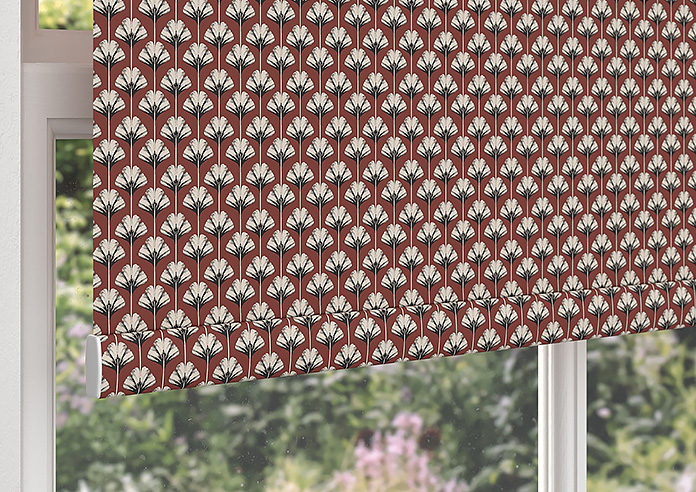 Ted Baker Palm Geo, Crimson - Roller Blind - Image 4